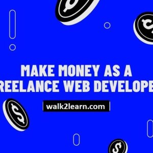 How to Earn Money from a Freelance Web Developer